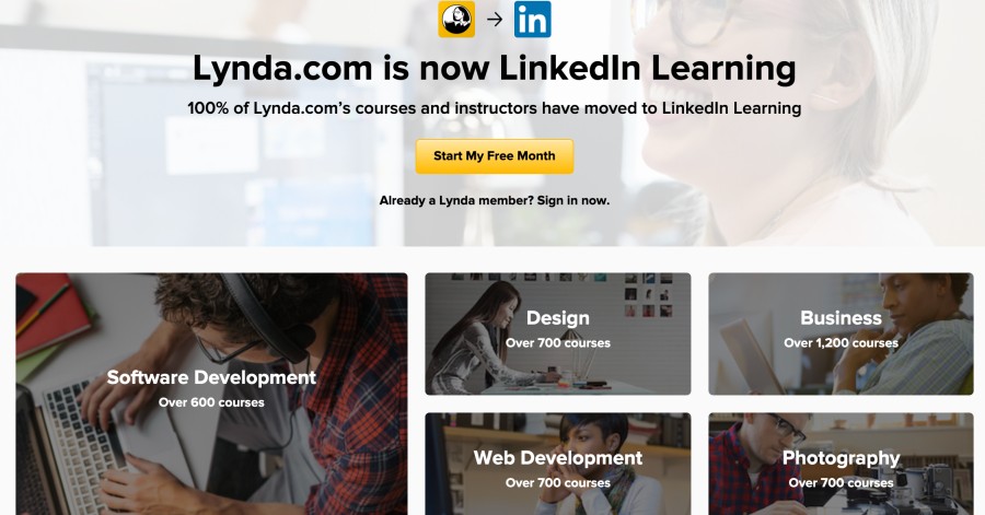 Lynda/LinkedIn Learning 