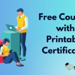 free online courses with printable certificates