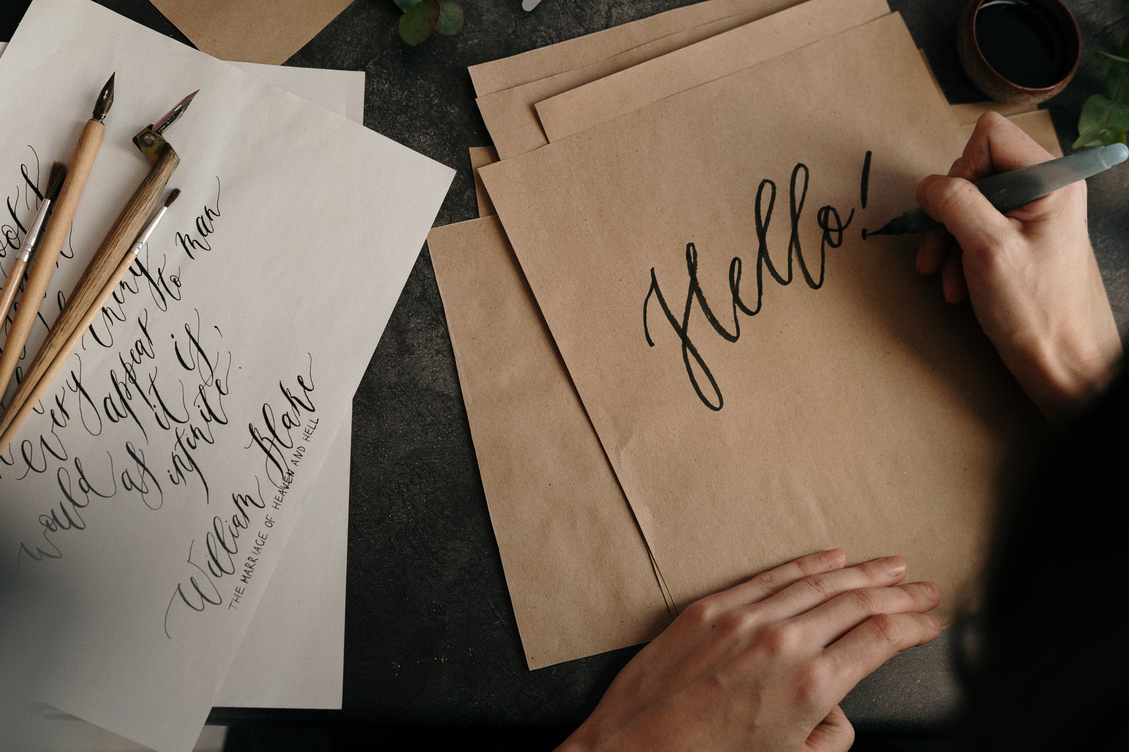 calligraphy hobby