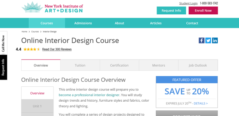 15 Best FREE Online Interior Design Courses (September 2025)