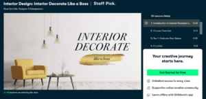 15 Best FREE Online Interior Design Courses (September 2025)