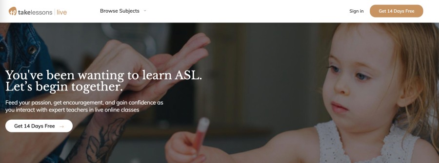 learning asl online