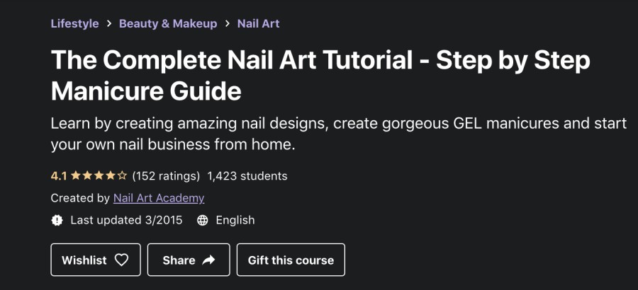 free online nail technician courses 