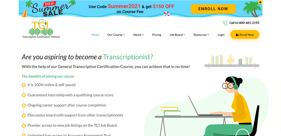 free transcription training online