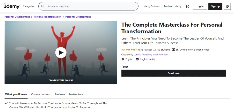 udemy courses free