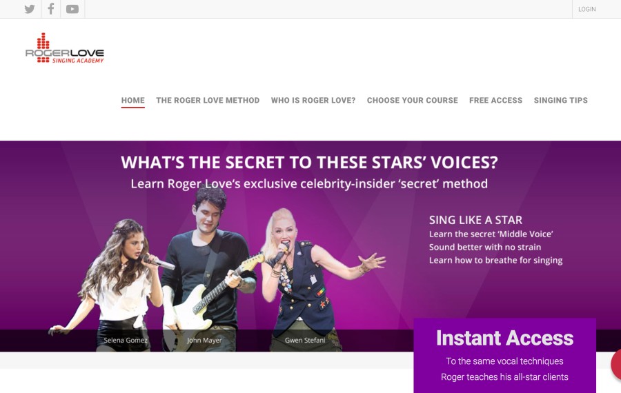 free online vocal lessons