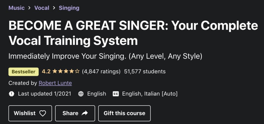 vocal lessons for beginners