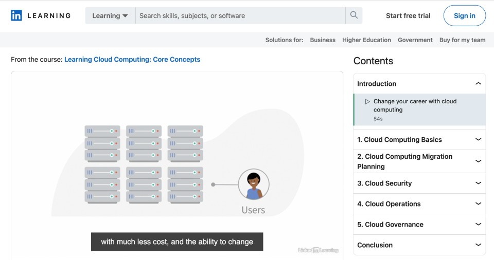 linkedin learning courses